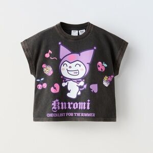 Zara Kids KUROMI © SANRIO T-SHIRT